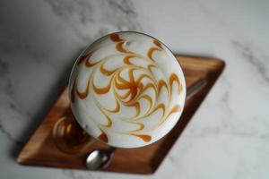 koffie latte art