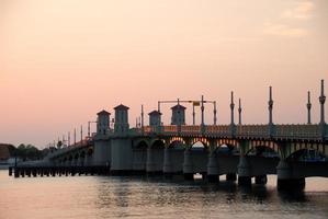 brug van leeuwen in st. Augustine, Florida. foto