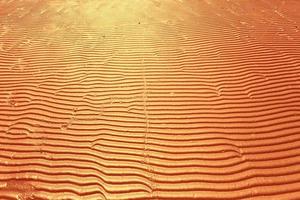 gele textuur golf zandduinen woestijn foto