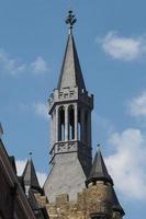 turm der alte pfalzanlage toren van de oude palts in aken foto