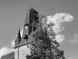 de stad van bentheim in Duitsland foto