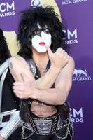 las vegas - apr 1 - paul Stanley arriveert Bij de 2012 academie van land muziek- prijzen Bij mgm groots tuin arena Aan april 1, 2010 in las vegas, nv foto