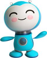3d illustratie. robot Chatbot icoon logo realistisch ontwerp. foto