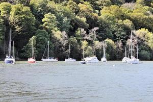 uitzicht op Lake Windermere in het Lake District foto