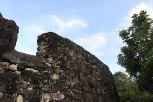 visie van otanaha fort. otanaha fort is een historisch plaats dat heeft nu geweest draaide zich om in een toerist plek foto