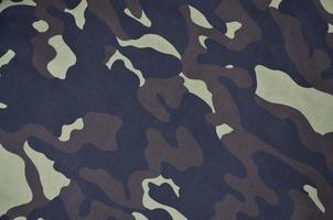 textiel patroon van leger camouflage kleding stof foto