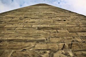 een visie van de Washington monument foto