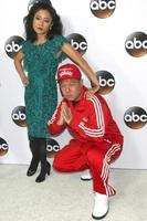 los angeles - jan 14 - Constance wu, eddie huang Bij de abc tca winter 2015 Bij een de langham Huntington hotel Aan januari 14, 2015 in pasadena, ca foto