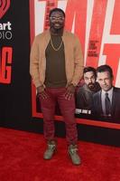 los angeles - jun 7 lil rel huilerig Bij de label première Bij de dorp theater Aan juni 7, 2018 in westhout, ca foto