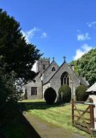 visie van Katholiek kerk in Engels platteland foto