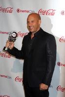 las vegas, bederven 31 - vin diesel in de bioscoop conventie prijzen gala druk op kamer Bij Caesar s paleis Aan maart 31, 2010 in las vegas, nv foto