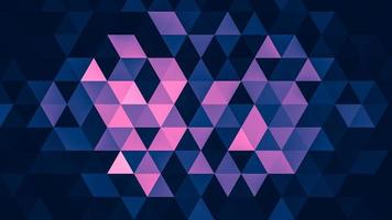 blauw roze veelhoekige patroon abstract meetkundig achtergrond driehoekig mozaïek, perfect voor website, mobiel, app, advertentie, sociaal media foto