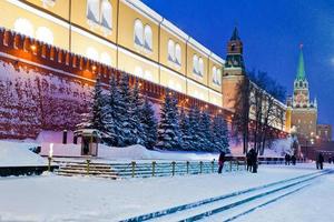 graf van de onbekend soldaat nieuw het kremlin muur, Moskou foto