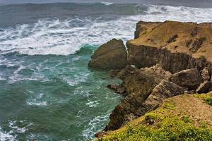 kust in de buurt Salalah, Oman foto