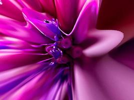 abstract kleurrijk bloeiend dahlia bloem achtergrond macro mier roze blauw foto