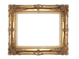 sierlijke gouden frame