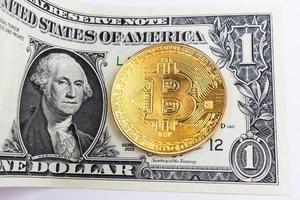 bitcoin en dollar foto
