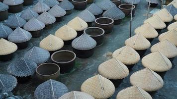 de traditioneel soja saus gemaakt fabriek in de platteland van de China foto