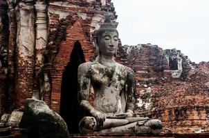 ruïne van de oude tempel van Boedha in Thailand