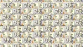 Verenigde Staten van Amerika dollars achtergrond naadloos patroon. 3d illustratie foto
