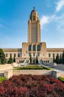 Nebraska staat Capitol in Lincoln foto