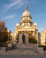 Illinois staat Capitol in Springfield foto