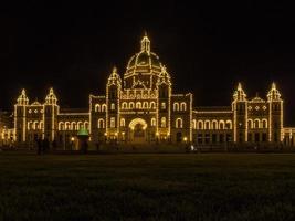 wetgevend gebouw van Brits Columbia in Victoria foto