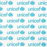 ternopil, Oekraïne - mei 2, 2022 unicef logo Aan papier. unicef is een Verenigde landen programm dat biedt humanitair en ontwikkelingsstoornissen bijstand naar kinderen en moeders foto