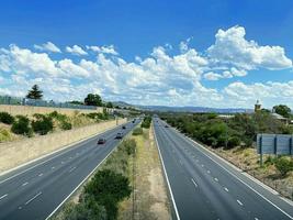 albury, nieuw zuiden Wales, Australië 2022 de hume snelweg is nu bekend net zo de hume snelweg en hume snelweg, is een van australië majoor intercity tussen Melbourne en sydney. foto