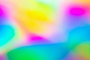 abstract vervagen holografische regenboog folie iriserend achtergrond foto