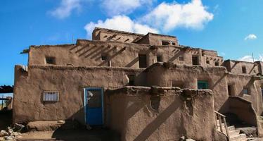 taos pueblo in nieuw Mexico, Verenigde Staten van Amerika foto