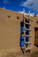 taos pueblo in nieuw Mexico, Verenigde Staten van Amerika foto