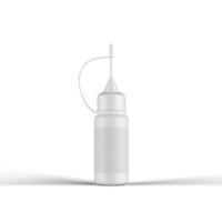 applicator plastic fles 3d renderen foto