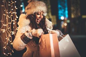 Kerstmis markt visie foto