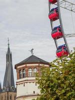 dusseldorf Bij de Rijn rivier- foto