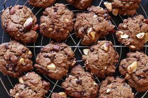 zelfgemaakte chocoladekoekjes foto