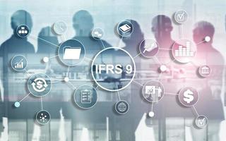 ifrs Internationale financieel rapportage normen regulatie instrument. foto