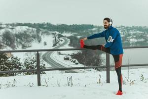 training is beter met muziek- foto