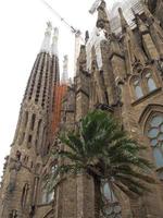 de stad barcelona in spanje foto