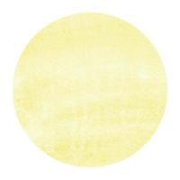 geel hand- getrokken waterverf circulaire kader achtergrond structuur met vlekken foto