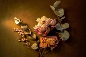 droog bloemen arrangement foto