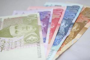 Pakistaans valuta mengen Notitie bundel foto