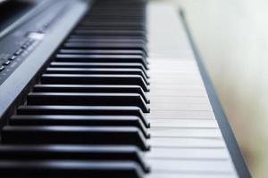 piano sleutel close-up foto