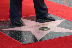 los angeles - aug 22 - simon cowell voeten en wof ster Bij de simon cowell ster ceremonie Aan de Hollywood wandelen van roem Aan augustus 22, 2018 in los engelen, ca foto