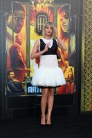 los angeles - mei 19 - Sofia boutella Bij de hotel Artemis première Bij bruin theater Aan mei 19, 2018 in westhout, ca foto