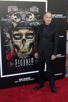 los angeles - jun 26 - stefano sollima Bij de sicario - dag van de soldado première Bij de dorp theater Aan juni 26, 2018 in westhout, ca foto