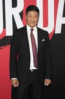 los angeles - apr 12 - Tom choi Bij de blumhouse s waarheid of durven première Bij cinerama koepel Aan april 12, 2018 in los engelen, ca foto