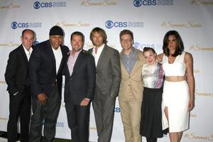 los engelen, mei 18 - miguel ferrer, ll koel j, Chris O donnel, eric christen olsen, barrett foa, renee felice smid, daniela ruah Bij de cbs zomer soiree 2015 Bij de Londen hotel Aan mei 18, 2015 in west Hollywood, ca foto