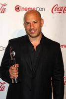 las vegas, bederven 31 - vin diesel in de bioscoop conventie prijzen gala druk op kamer Bij Caesar s paleis Aan maart 31, 2010 in las vegas, nv foto