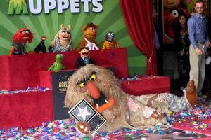 los engelen, bederven 20 - muppets Bij de Hollywood wandelen van roem ster ceremonie voor de muppets Bij de el kapitein theater Aan maart 20, 2012 in los engelen, ca foto